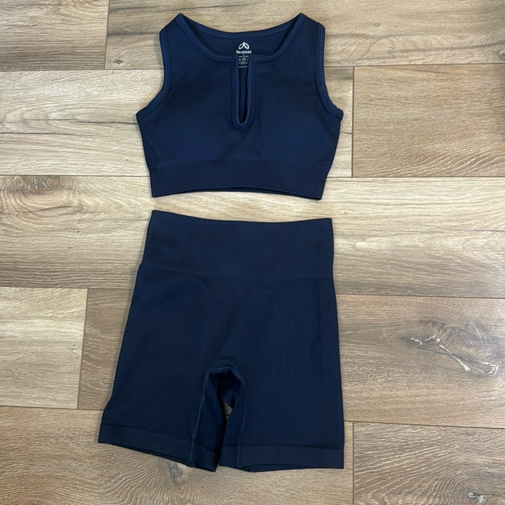 Navy Biker Set